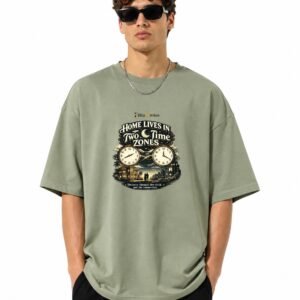 D029_Sage_Green_Front_ChatGPT_Image_Aug_1__2026__09_40_05_AM__7_-5 Filliaxmius Home Lives in Two Time Zones Front Print Oversized T-Shirt - Sage Green