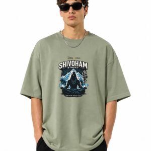 D032_Sage_Green_Front_ChatGPT_Image_Aug_1__2026__09_40_05_AM__7_-5 Filliaxmius Shivoham Street Front Print Oversized T-Shirt - Sage Green