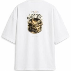 Filliaxmius Legends Travel Light Oversized T-Shirt - White