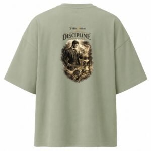 D038_Sage_Green_Back_ChatGPT_Image_Aug_16__2026__10_14_48_AM__10_-3 Filliaxmius Discipline Looks Good Oversized T-Shirt - Sage Green