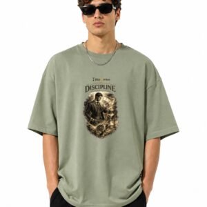 D038_Sage_Green_Front_ChatGPT_Image_Aug_1__2026__09_40_05_AM__7_-4 Filliaxmius Discipline Looks Good Front Print Oversized T-Shirt - Sage Green