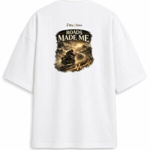 D039_White_Back_ChatGPT_Image_Aug_16__2026__10_14_48_AM__4_-3 Filliaxmius Roads Made Me Oversized T-Shirt - White