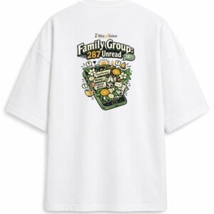 D066_White_Back_ChatGPT_Image_Aug_16__2026__10_14_48_AM__4_-2 Filliaxmius Family Group: 287 Unread Oversized T-Shirt - White