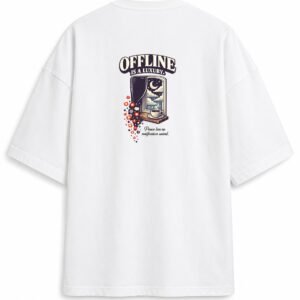 Filliaxmius Offline Is a Luxury Oversized T-Shirt - White